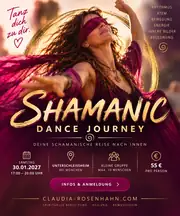 Shamanic Dance Journey Veranstaltung in Unterschleißheim bei München mit Claudia Rosenhahn